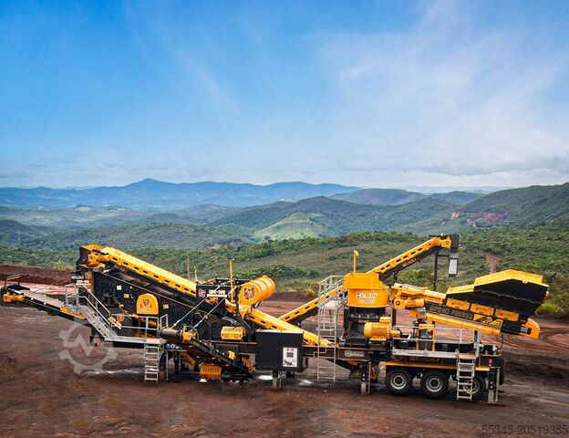 Mobile crushing plant / Screening plant FABO Mobile Crushing Plant Mobile Crushing and Screening Plant