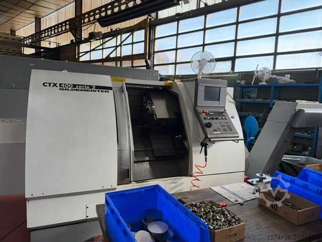 CNC lathe Gildemeister CTX 400 Series 2