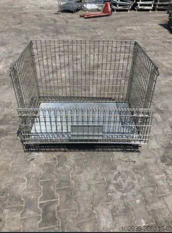 Metallgitterkörbe mit geschlossenem Boden