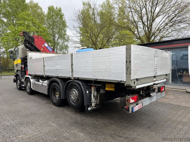 Truck mounted crane Scania R410 8X2*6 Kran HMF 4020 bis 30 Meter
