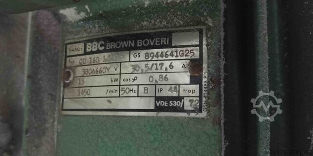 Bottom sanding machine 2 pads fix table BUETFERING FBS2 1100