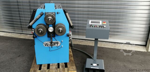 Ring- & Profilbiegemaschine Zopf ZB 80/3 Heco mit NC Steuerung