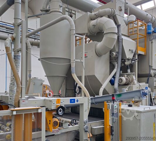 Sandblasting machine for stone slabs Breton