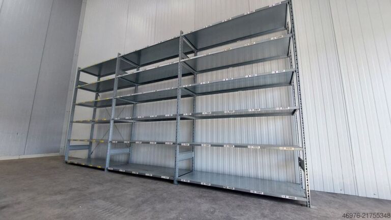 High-bay warehouse shelving SSI Schäfer R3000  Kistenregal Regallänge: 4,92 lfm.