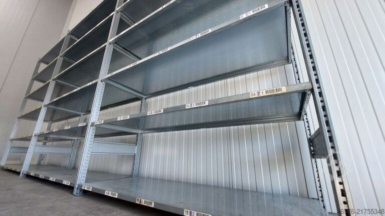 High-bay warehouse shelving SSI Schäfer R3000  Kistenregal Regallänge: 4,92 lfm.