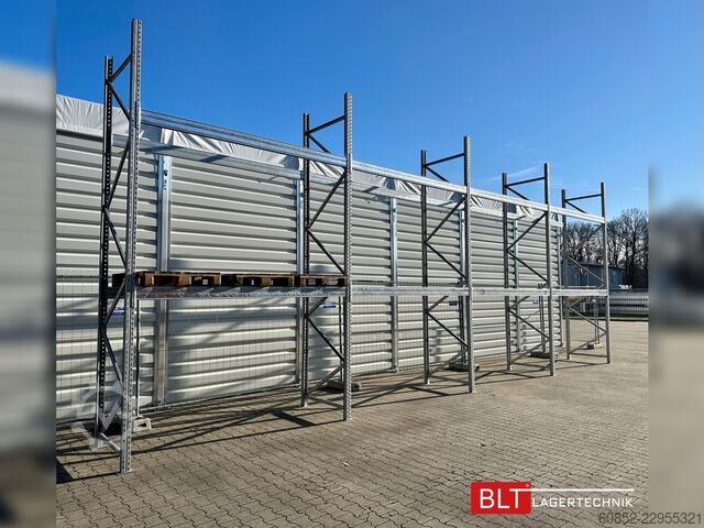 Pallet rack 8,40 lfm Palettenregale für Außenbereich H: 4,5m , 3000 kg Fachlast , FVZ