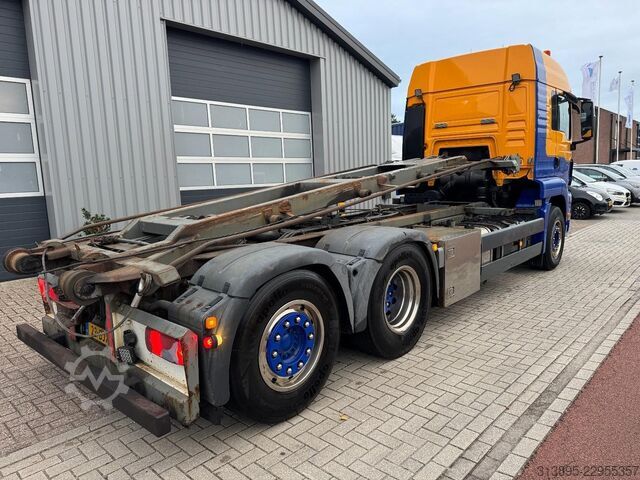 Container transport MAN TGS 26.440 6x2 NCH Cabel Container system