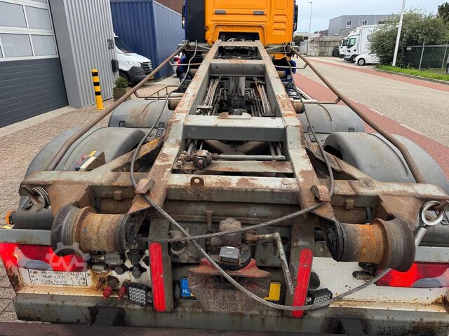 Container transport MAN TGS 26.440 6x2 NCH Cabel Container system
