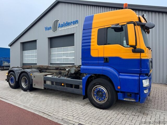 Container transport MAN TGS 26.440 6x2 NCH Cabel Container system