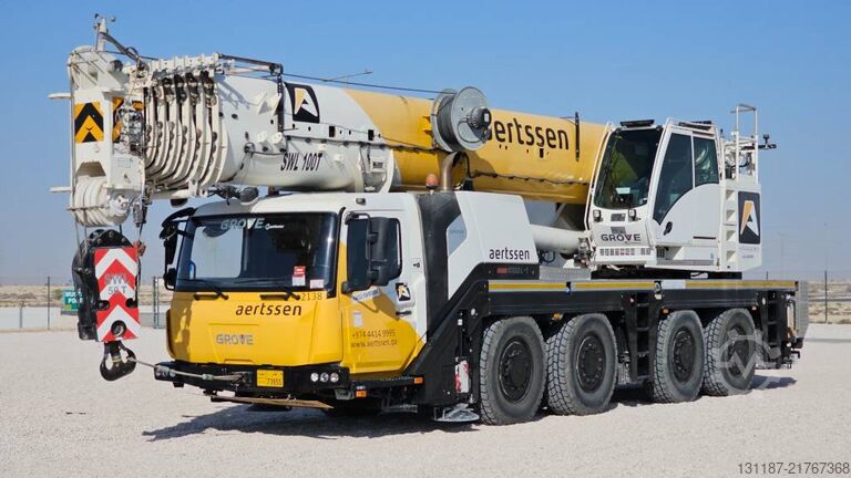 All terrain crane Grove GMK4100L-1 (2pcs available in Qatar)