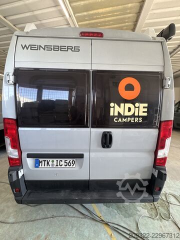 Wohnmobil Fiat Ducato Weinsberg Carabus 2023 | Cambio manuale | Tetto a soffietto