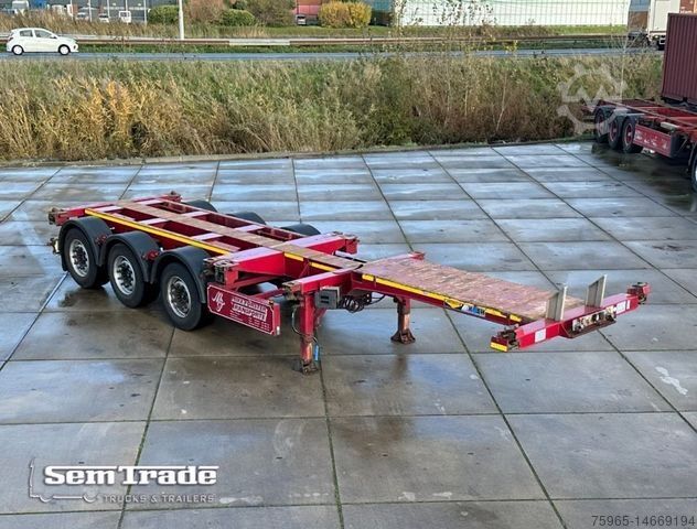 Broshuis 3 UCC 39 MULTI CHASSIS LIFTAXLE SAF AXLES DISC B
