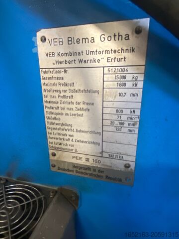 Press Erfurt PEE 160