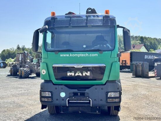 Special purpose truck MAN TGS 35.540 8X4  MIT KOMPTECH-ZUSATZEINHEIT