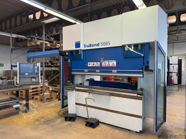 Run press TRUMPF TruBend 5085X Only 1512 hours !