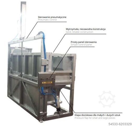 Cattle stunning box Wamma U-BGB