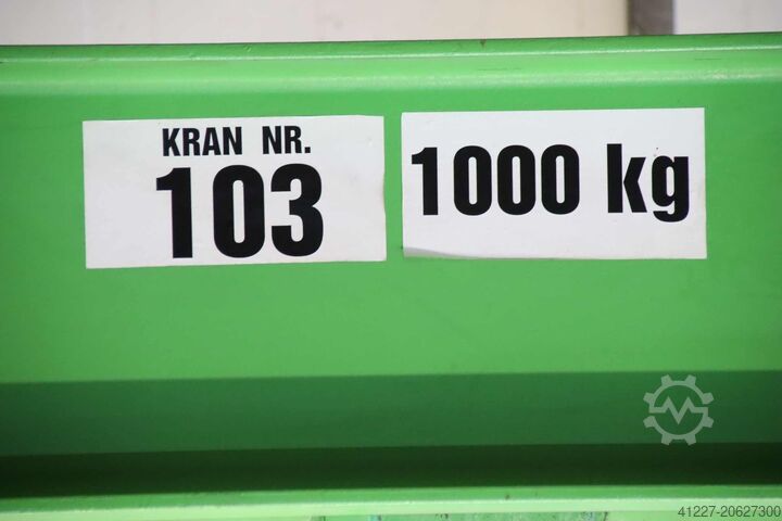 Säulenschwenkkran Ausleger 4 m /1000 kg Stahl/ Demag AS104