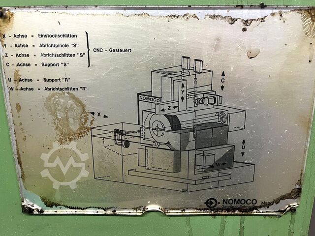 Centerless cylindrical grinding machine NOMOCO VSR35-120-CNC4