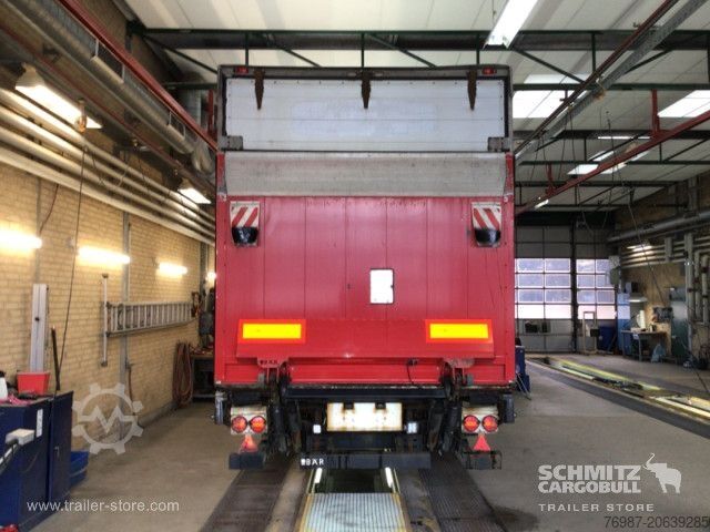 Reefer semitrailer Krone Tiefkühler Standard Trennwand Ladebordwand
