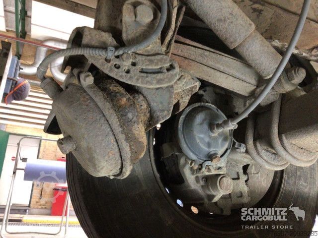 Reefer semitrailer Krone Tiefkühler Standard Trennwand Ladebordwand