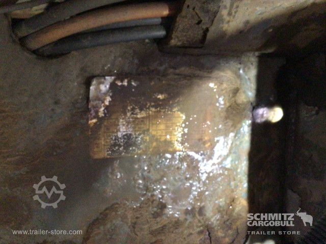 Reefer semitrailer Krone Tiefkühler Standard Trennwand Ladebordwand