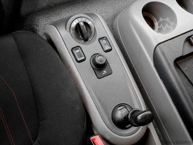 Box truck DAF LF 210 KOFFER 12t+ LBW 1.5t+ DACHSPOILER+ TRENNWAN