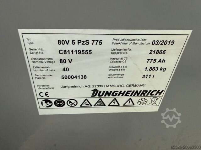 Elektro 4 Rad-Stapler Jungheinrich EFG 425 SP / 3292 Std.