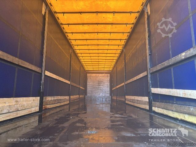 Open semitrailer with tarp Schmitz Cargobull Semitrailer Curtainsider Standard