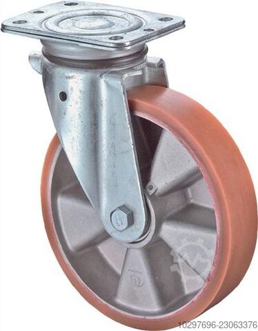 Swivel caster wheel, diameter 200 mm, load capacity 600 kg – 1 piece BS ROLLEN 