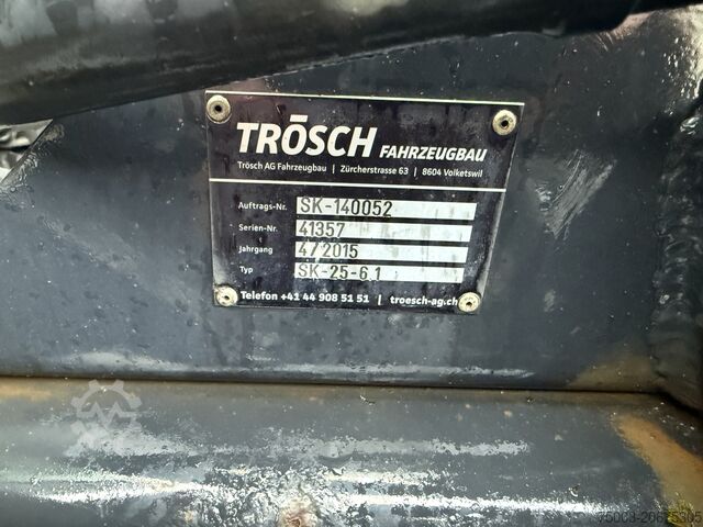 Tipper truck MAN TGS 35.440 8X4 BB VDL Haken