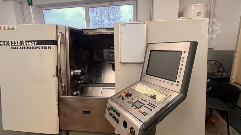 Cnc-Dreh- und FrÀszentrum DMG Gildemeister CTX 320 Linear