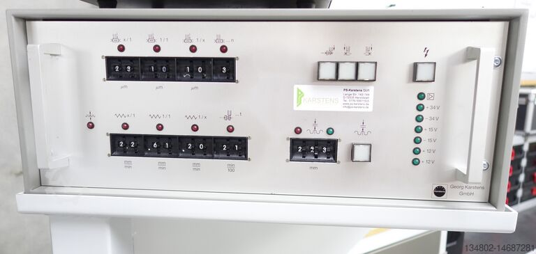 Rundschleifmaschine KARSTENS & GP Rundschleifmaschinen BAUGRUPPENÜBERHOLUNG / SERVICE / K11/K19