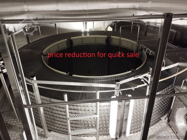 Spiral freezing tunnel JBT Frigoscandia GC M7 /2 (+1)-08- 24-16 (+8) NS CR SD