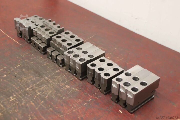Interchangeable jaws 6 set Forkardt Breite 26 mm schrägverzahnt