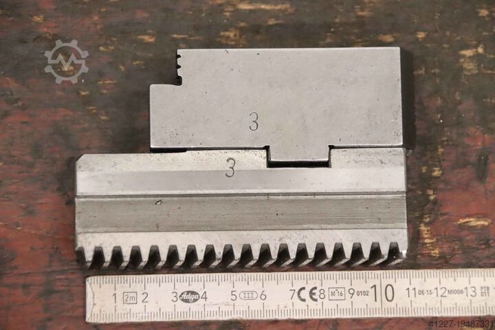 Interchangeable jaws 6 set Forkardt Breite 26 mm schrägverzahnt