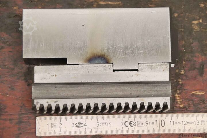 Interchangeable jaws 6 set Forkardt Breite 26 mm schrägverzahnt