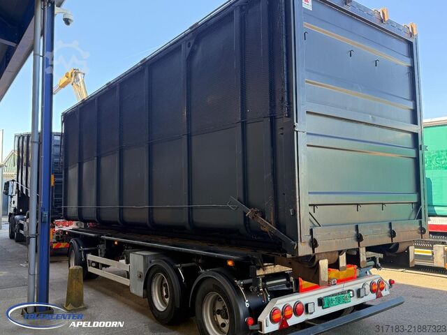 Tipper with crane MAN TGS 35.510 + Kippende aanhangwagen, Afneembare ...