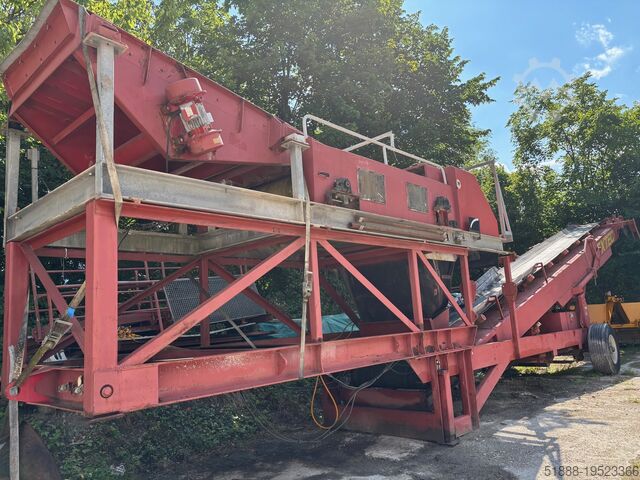 Mobile eddy current non-ferrous separator Andrin Smar 140