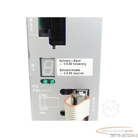 Component Bosch DM 15K 1101-D Nr. 1070080954-205 SN:002997639 generalüberholt mit 12 Monaten Gewährleistung