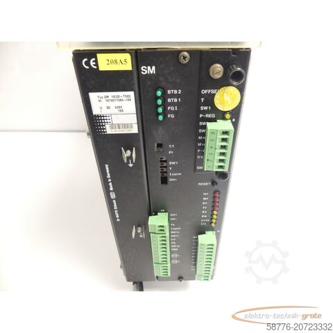 Component Bosch SM 10/20 - TS02 Servomodul 1070077384-106 SN: 002610981
