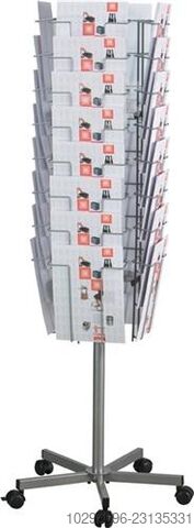 Brochure stand D.510mm H1475mm - 1 piece  