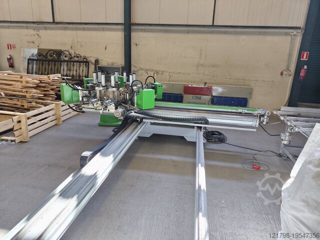 UPVC windows and doors production line Risus-Wegoma-CBM-HAYA-OMC RKT-8000,RK-1080,RYL-1050,WPA4