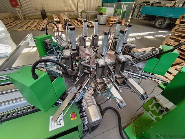 UPVC windows and doors production line Risus-Wegoma-CBM-HAYA-OMC RKT-8000,RK-1080,RYL-1050,WPA4