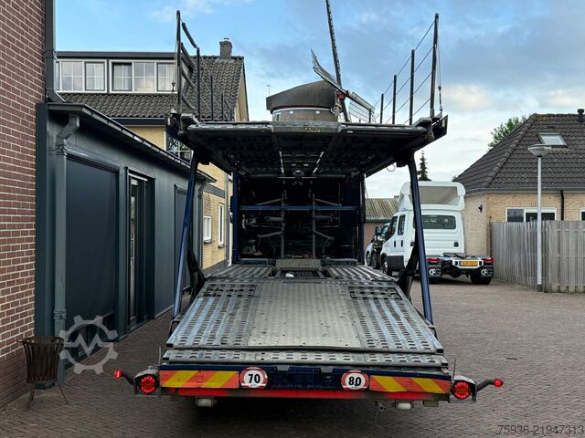 Car carrier van Mercedes-Benz Actros 1836 Rolfo Autotransporter 5 Lader Winch...