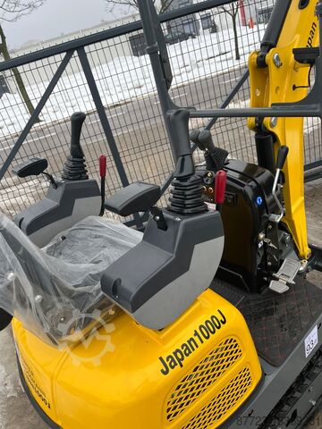 Minibagger Gunter Grossmann GG JAPAN 1000 Y