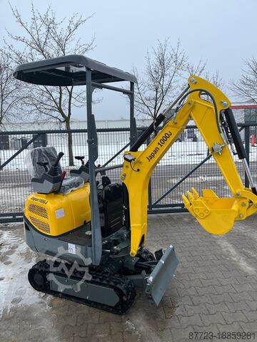 Mini excavator Gunter Grossmann GG JAPAN 1000 Y