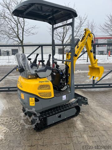Minibagger Gunter Grossmann GG JAPAN 1000 Y