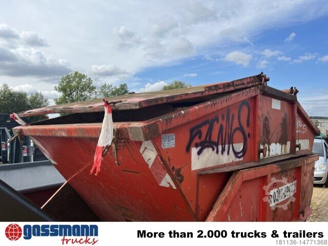 Abrollcontainer  Absetzcontainer 7m³ mit Deckel