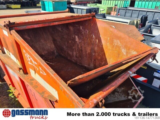 Abrollcontainer  Absetzcontainer 7m³ mit Deckel
