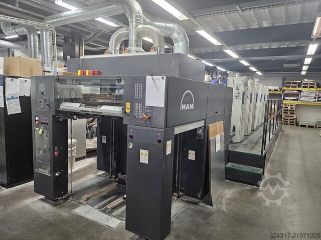 Offset printing press MAN Roland R706 hi print